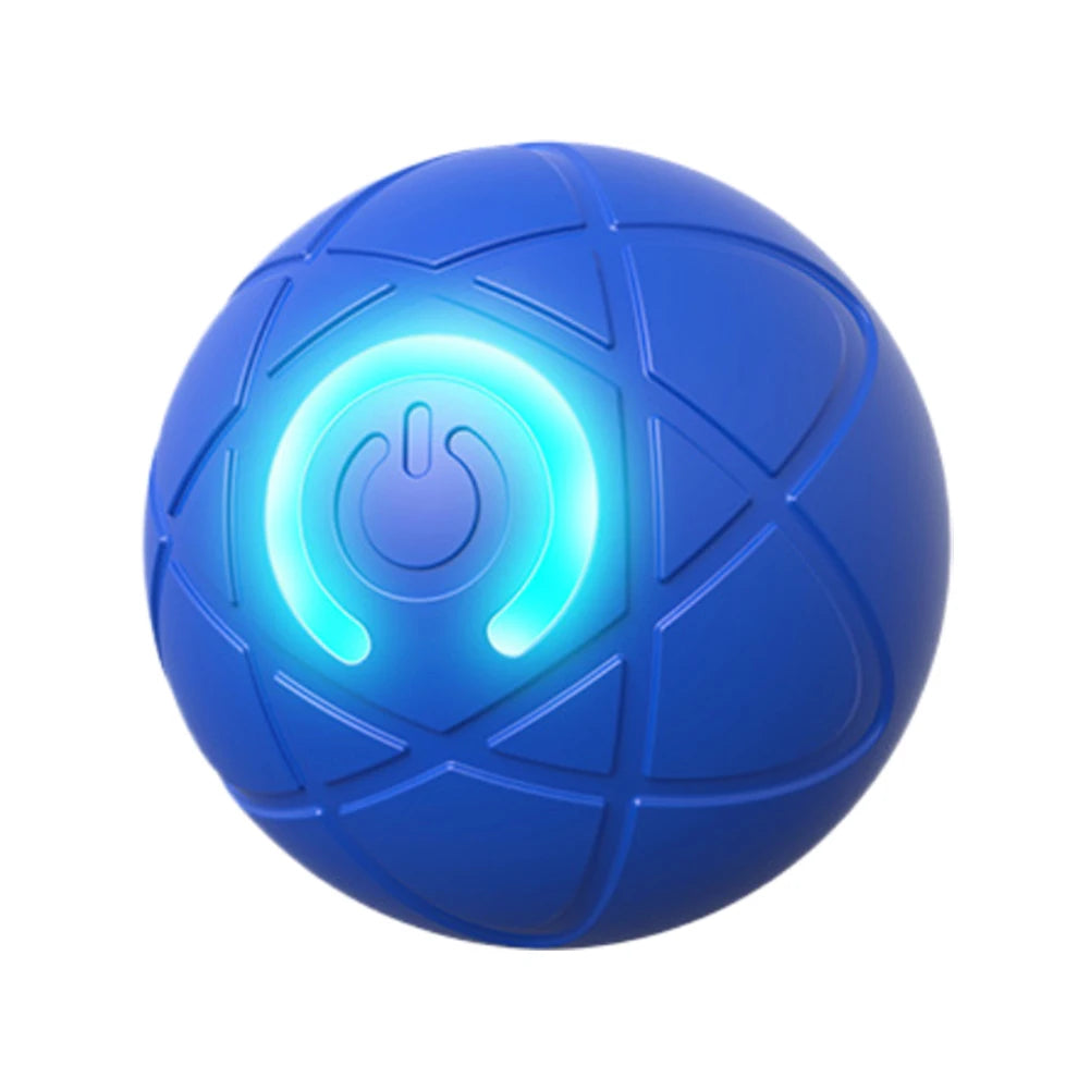 Smart Automatic Moving Bounce Rolling Ball 200mAh Automatic Rolling Cat Toys Electronic Rotating Cat Ball for Kitten Dog Playing