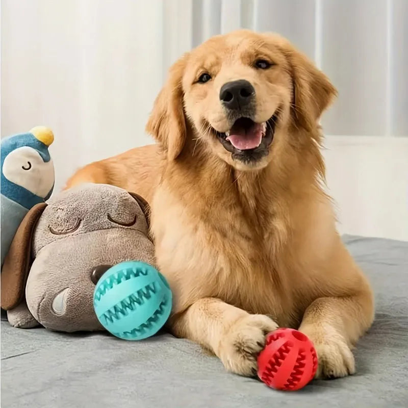 Pet Chew Toy Ball 12-Pack - Braided Rope Dog Toys, Dental Cleaning, Treat Dispenser, Fetch & Tug Play, for Small/Medium Dogs (As