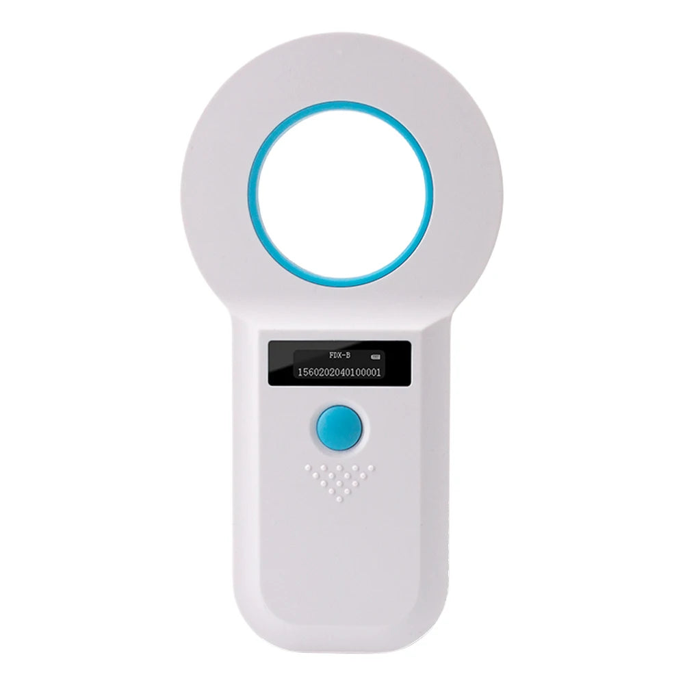 Pet Scanner ISO11784/85 FDX-B Animal Pet ID Reader Chip Transponder 134.2Khz/125Khz EMID RFID Handheld Animal Microchip Reader