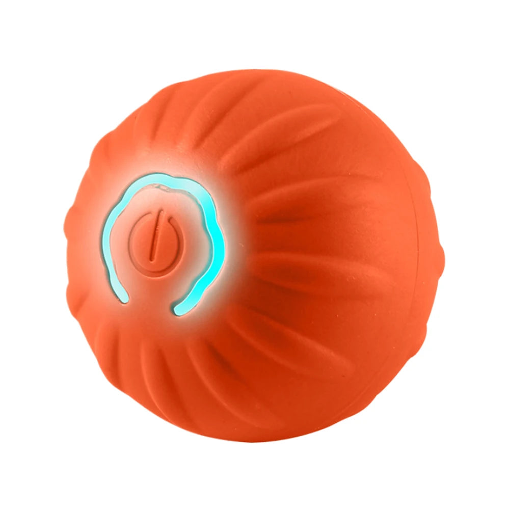 Smart Automatic Moving Bounce Rolling Ball 200mAh Automatic Rolling Cat Toys Electronic Rotating Cat Ball for Kitten Dog Playing