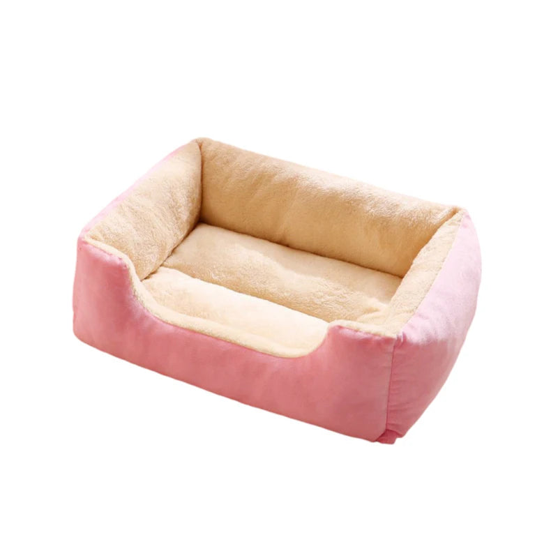 Dog Bed Square Round Bed for Small Dog Living Room Pet Bed Sofa Bed for Dogs Cat Bed Pet Supplies Cama Para Perros
