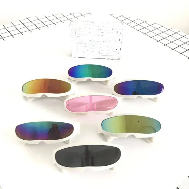 Cool Cat Dog Goggles Sunglasses Funny Cute Cat Small Dog Sunglasses for Kitten Photography Props Cosplay Costume Pet Accessories