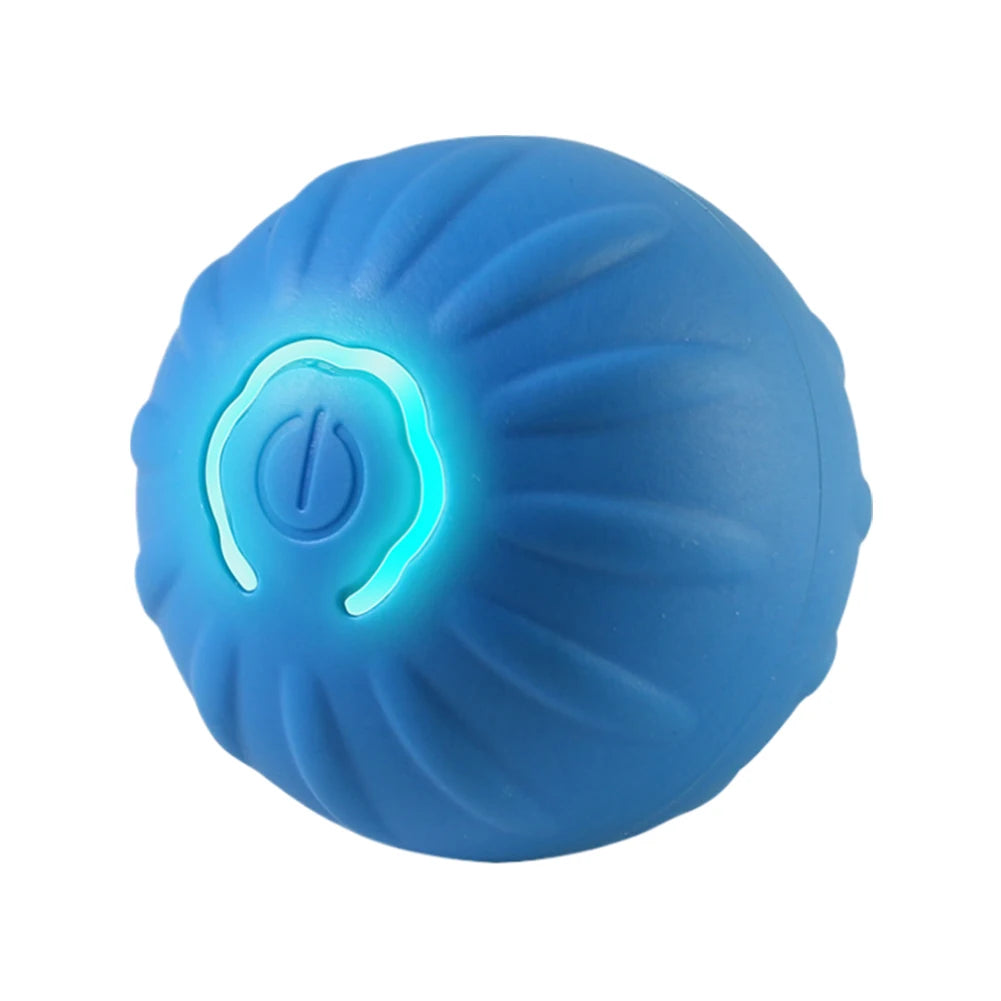 Smart Automatic Moving Bounce Rolling Ball 200mAh Automatic Rolling Cat Toys Electronic Rotating Cat Ball for Kitten Dog Playing