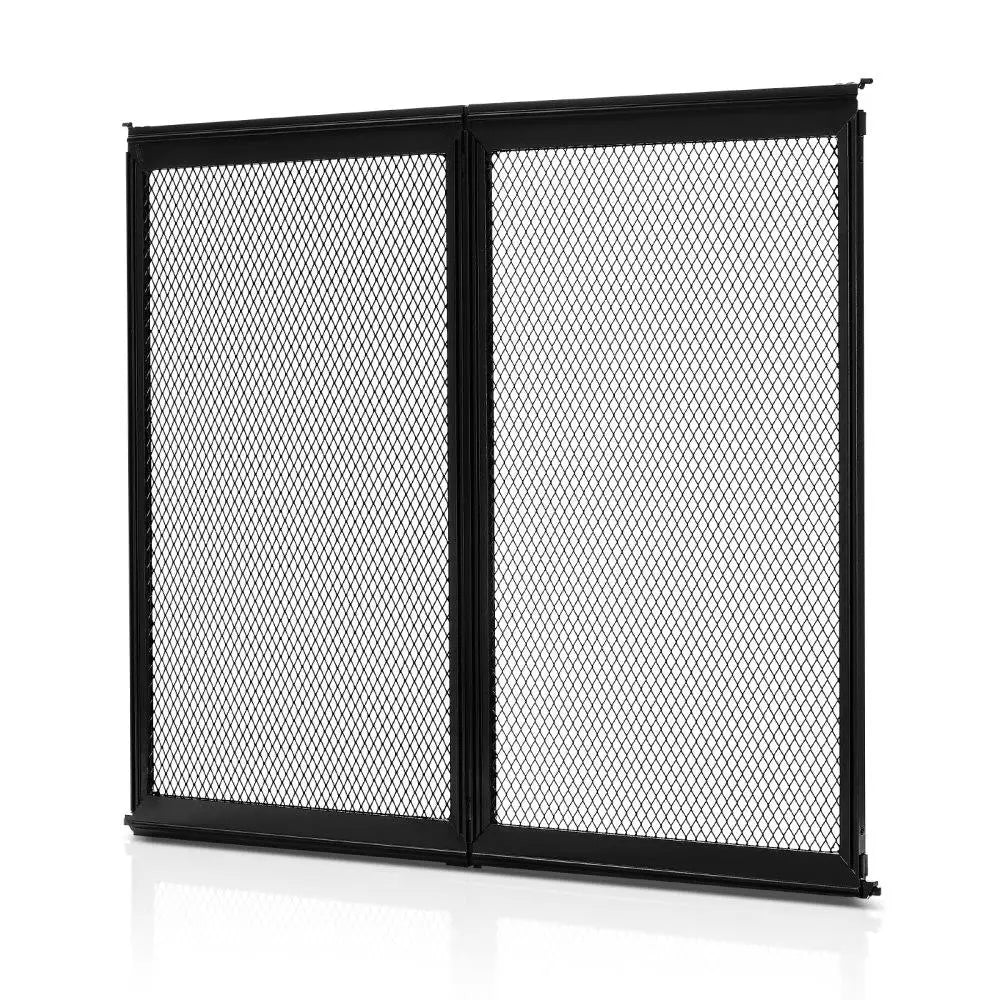 RV Screen Door Protector 22.5 x 20 Inch Easy Install Door Grille for RV Durable Mesh Barrier