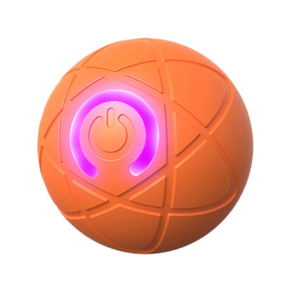 Smart Automatic Moving Bounce Rolling Ball 200mAh Automatic Rolling Cat Toys Electronic Rotating Cat Ball for Kitten Dog Playing