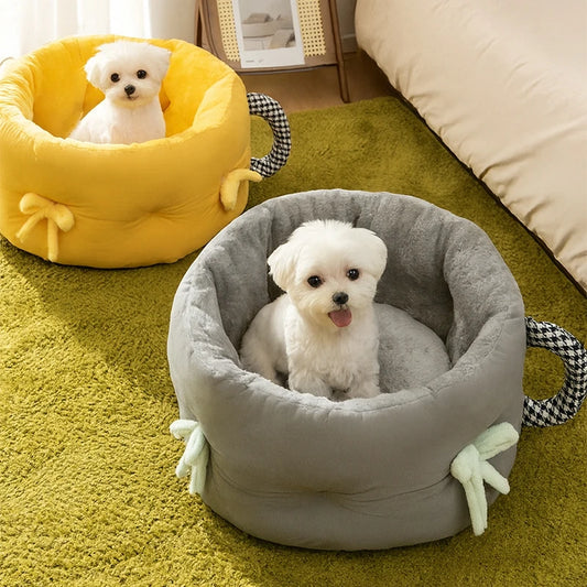Dog Bed Square Round Bed for Small Dog Living Room Pet Bed Sofa Bed for Dogs Cat Bed Pet Supplies Cama Para Perros