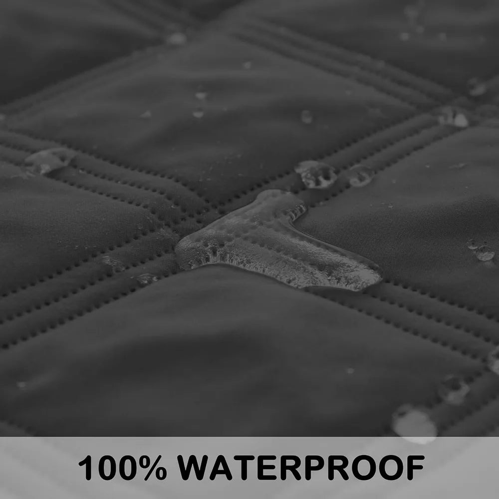 Waterproof Dog Blanket Reversible for Small Dogs Resistant Leakproof Washable Couch Cushion Bed Protector Cover for Indoor Furn