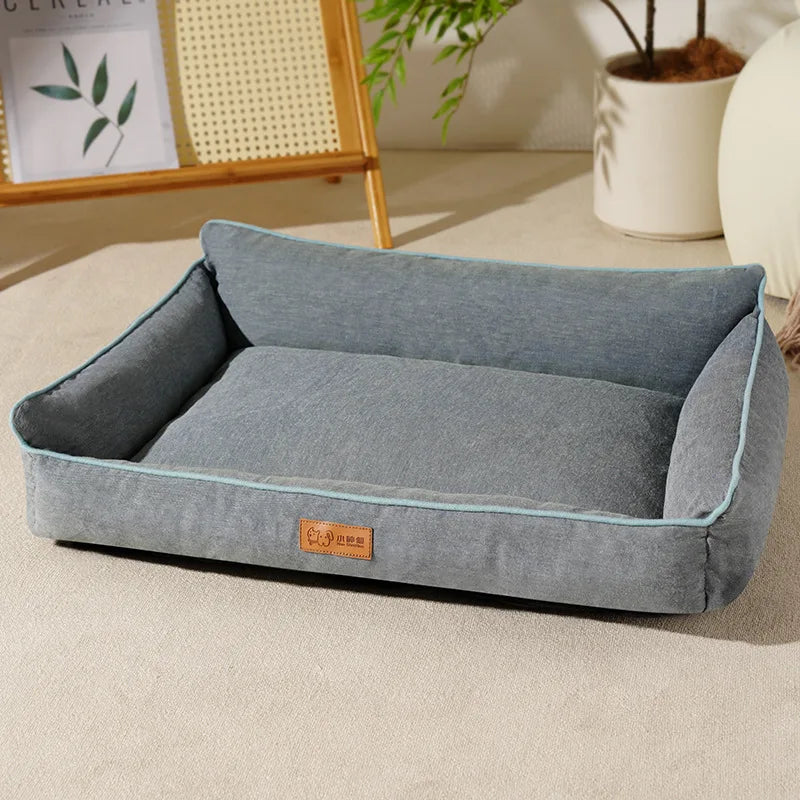 Wholesale Removable Waterproof Dog Bed Four Season Universal Large Space Pet Nest Non Slip Pet Mat Customized Home Pet Supplies