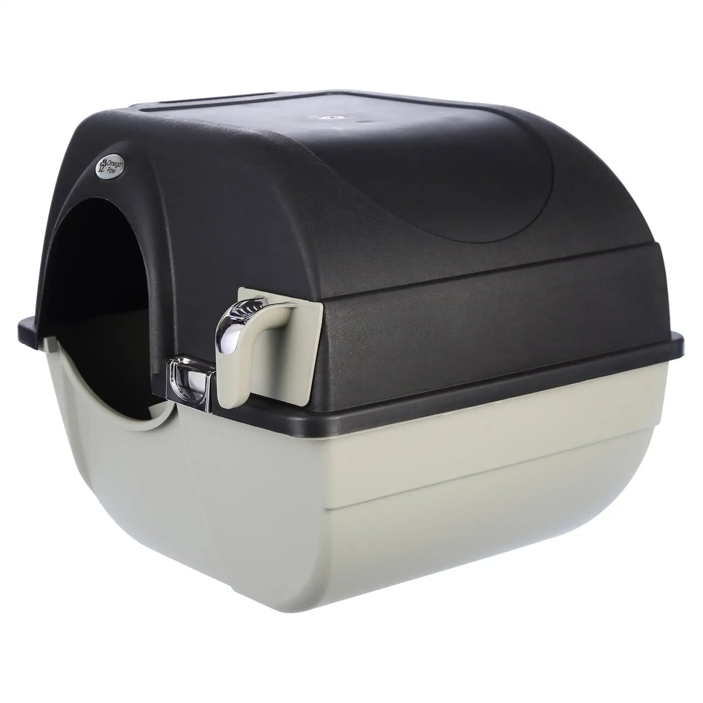 Paw Elite Self-Cleaning Litter Box, Black
