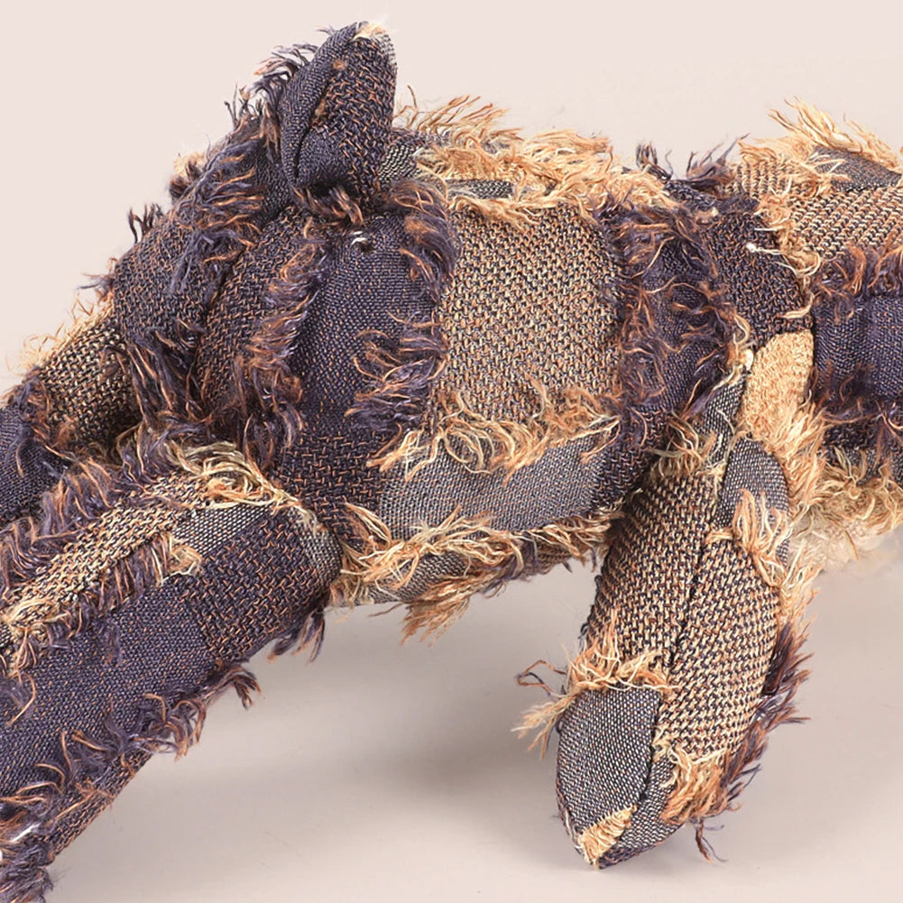 Squeaky Plush Bear Toy Indestructible Dog Toys Interactive Plush Dog Toys for Small Medium Large Dogs