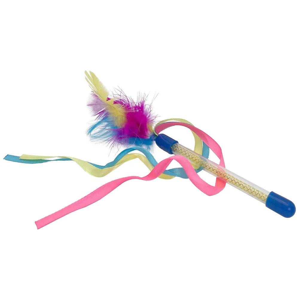 24 Piece Assorted Cat Toys Set Fun Interactive Play Variety Indoor Cats Engaging Chasing Pouncing Exercise Portable Activity