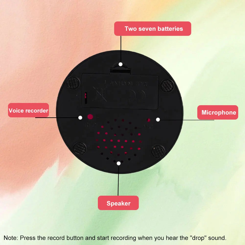 Pet Interactive Toys Recordable Pet Speech Buttons Portable Voice Recording Button for Pet Communication