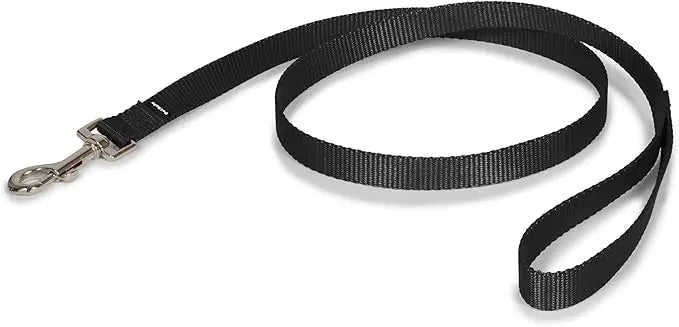 Nylon Dog Leash – Strong, Durable, Traditional Style Leash with Easy to Use Bolt Snap for Small, Medium and Large Dogs – 3/4" x