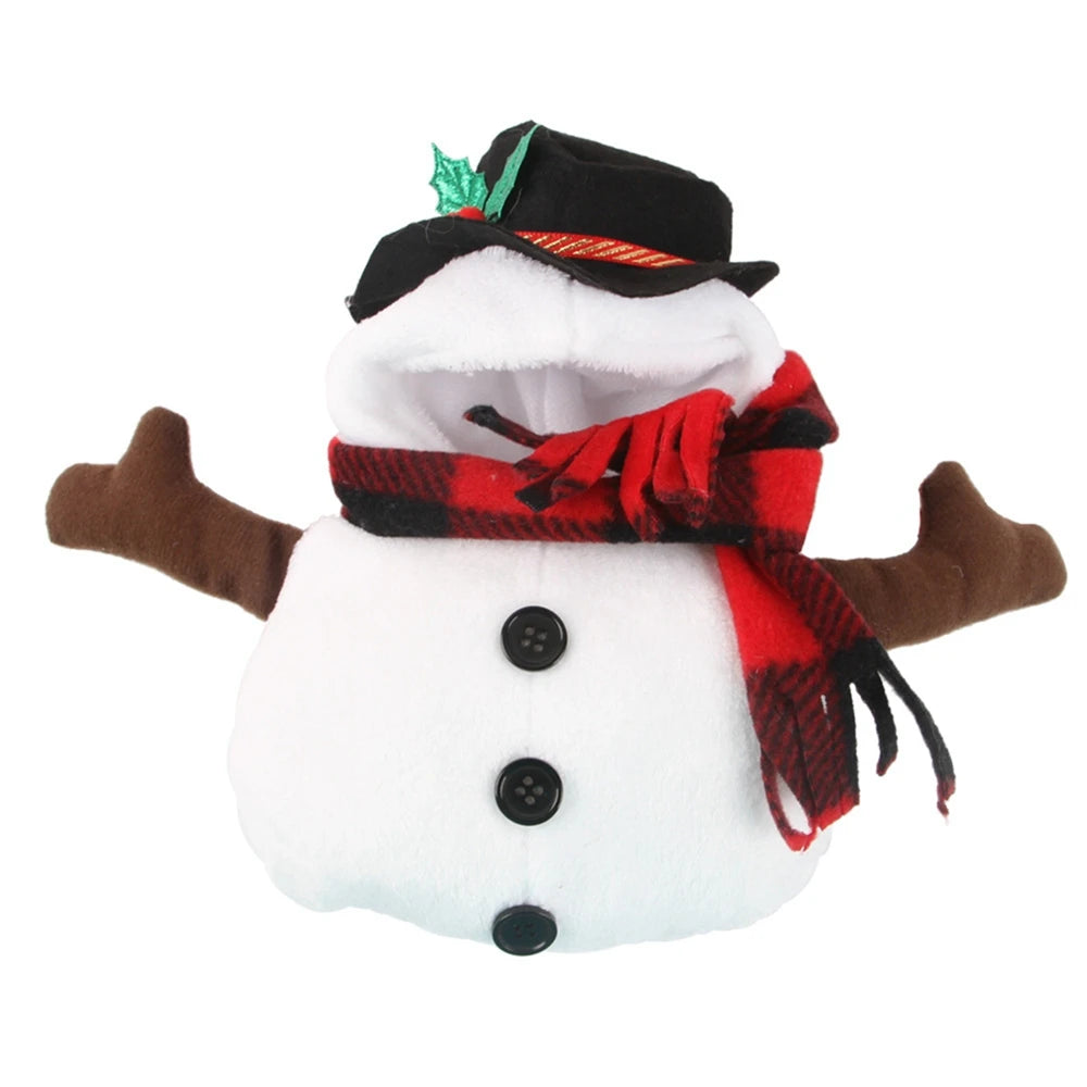 Halloween Dog Cat Costumes Christmas Funny Clothes Autumn And Winter Standing Snowman Costume Pet Supplies