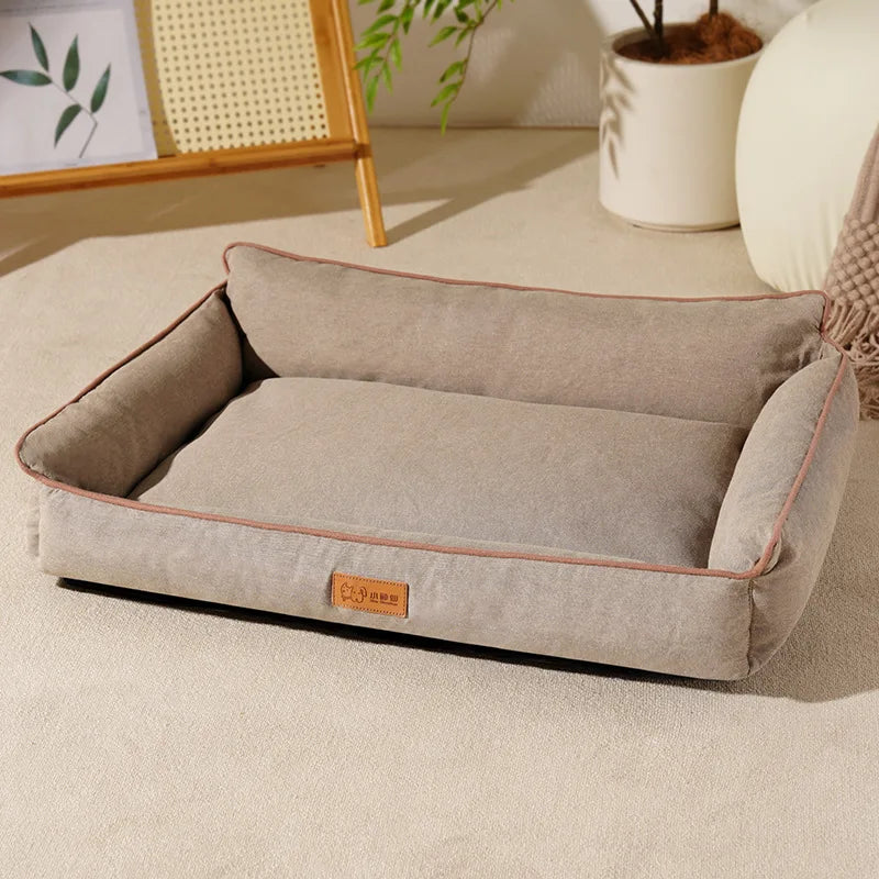 Wholesale Removable Waterproof Dog Bed Four Season Universal Large Space Pet Nest Non Slip Pet Mat Customized Home Pet Supplies