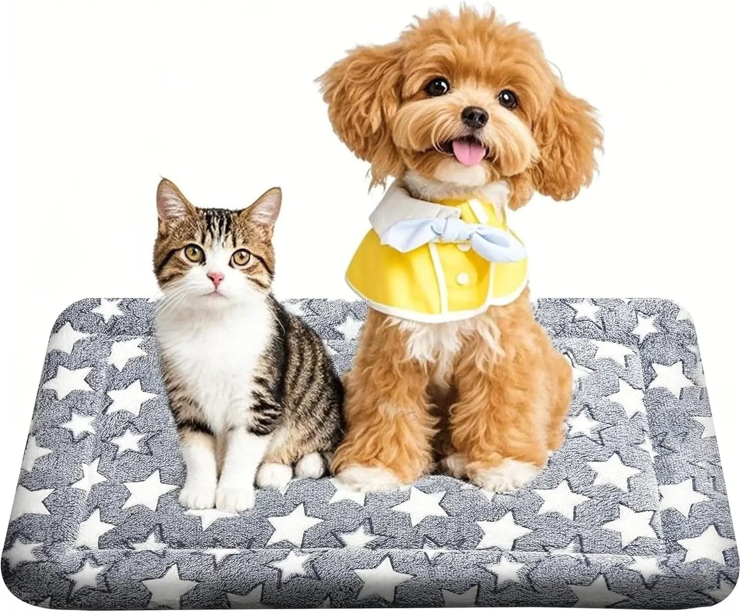 Dog Bed Mat – Soft & Comfortable Dog Kennel Pad for Crate – Durable Crate Bed & Mat for Dogs & Cats – Ideal for