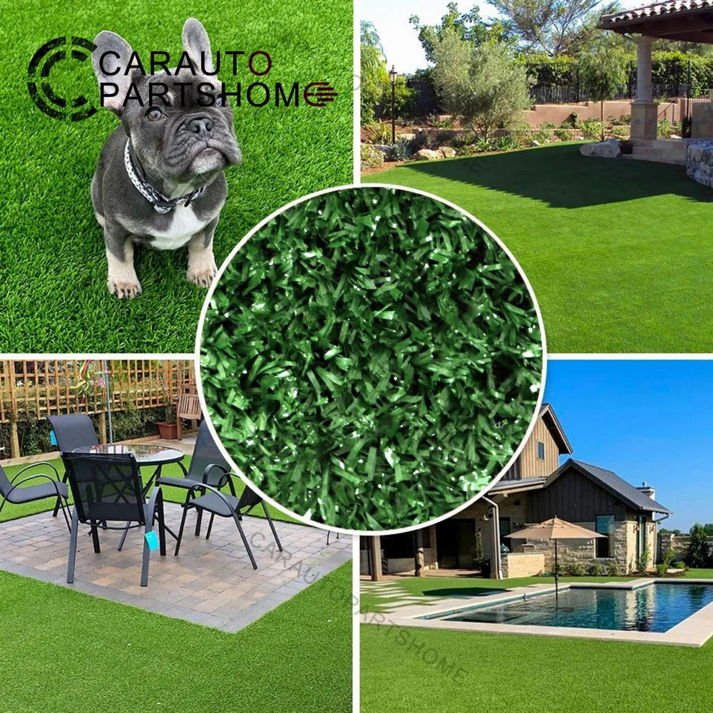 16x6.6 ft Artificial Grass Mat Synthetic Landscape Fake Lawn Pet Dog Turf Garden