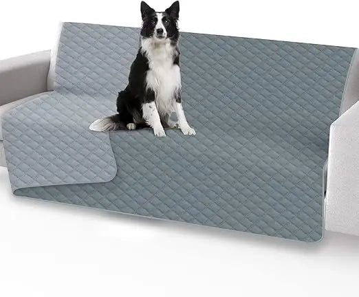 Comsmart Waterproof Couch Cover Dog Cat Blanket, Anti-Slip Liquid Urinary Proof Furniture Blanket, Reversible Pet Blanket Protec