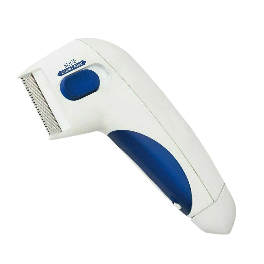 1Pc Pet Licke Electric Tick Remover Comb Safety Tool for Dogs Cats and Pets To Kill Fleas Hair Lice Killer Cleaning Brush