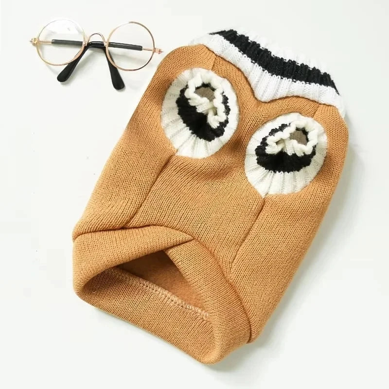 Dog Cat Sweater Preppy Style V-neck Corgi Teddy knitted Vest Pet Puppy Winter Warm Clothes Apperal for Small Medium Big Dogs Cat