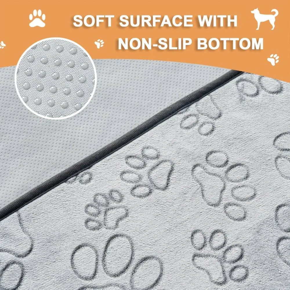 Reusable Puppy Pads, 2 Pack Washable Pee Pads for Dogs, Waterproof Non Slip Wee Wee pad, Absorbent and Leakproof Training Mats
