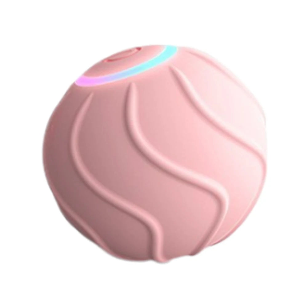 Cat Rolling Ball Obstacle Avoidance Interactive Cat Toy Ball USB Rechargeable Auto Rotating Ball Electric for Cat Indoor