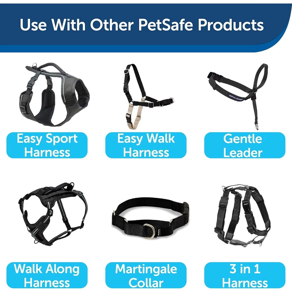 Nylon Dog Leash – Strong, Durable, Traditional Style Leash with Easy to Use Bolt Snap for Small, Medium and Large Dogs – 3/4" x