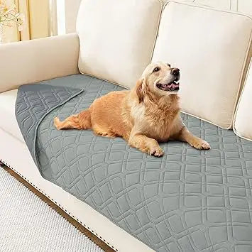 Waterproof Dog Bed Blanket, Soft Pet Blankets, Waterproof Couch Cover for Dogs, Reversible Sofa Covers Washable for Furniture (