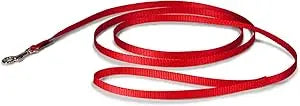 Nylon Dog Leash – Strong, Durable, Traditional Style Leash with Easy to Use Bolt Snap for Small, Medium and Large Dogs – 3/8" x