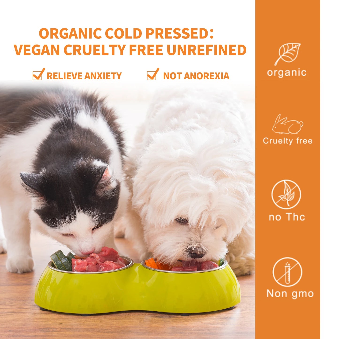 30ml Dog Calming Drops Natural Essence Pet Relief Anxiety Stress Experience Skin Health Enhance Vitality Pet Nutrition Supplies