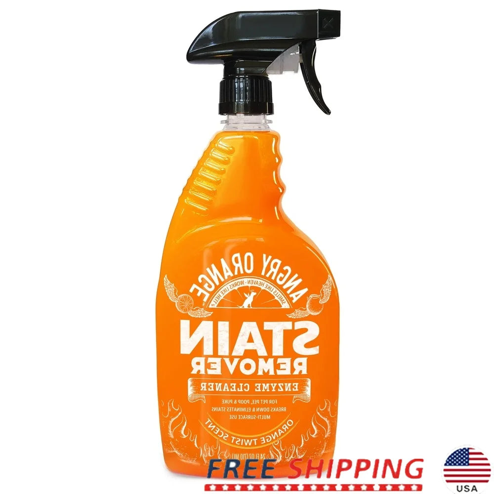 Enzyme Pet Stain Odor Remover Multi-Surface Cleaner Pet Urine Feces Vomit Freshness Bacteria Active Carpet Hardwood Fabric Tile