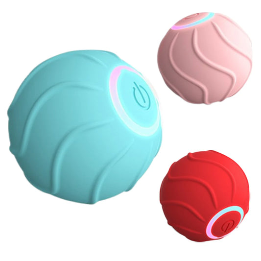 Cat Rolling Ball Obstacle Avoidance Interactive Cat Toy Ball USB Rechargeable Auto Rotating Ball Electric for Cat Indoor