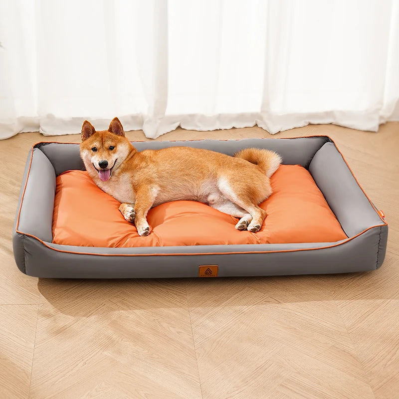 Waterproof Dog Bed Fluffy Soft High Rebound Breathable Dogs Mat Beds for All-season Easy Clean Anti-slip Pet Dog Accessories