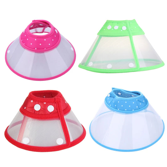 Dog Cat Wound Recovery Cover Pet Anti-Bite Lick Medical Circle Cone Collar