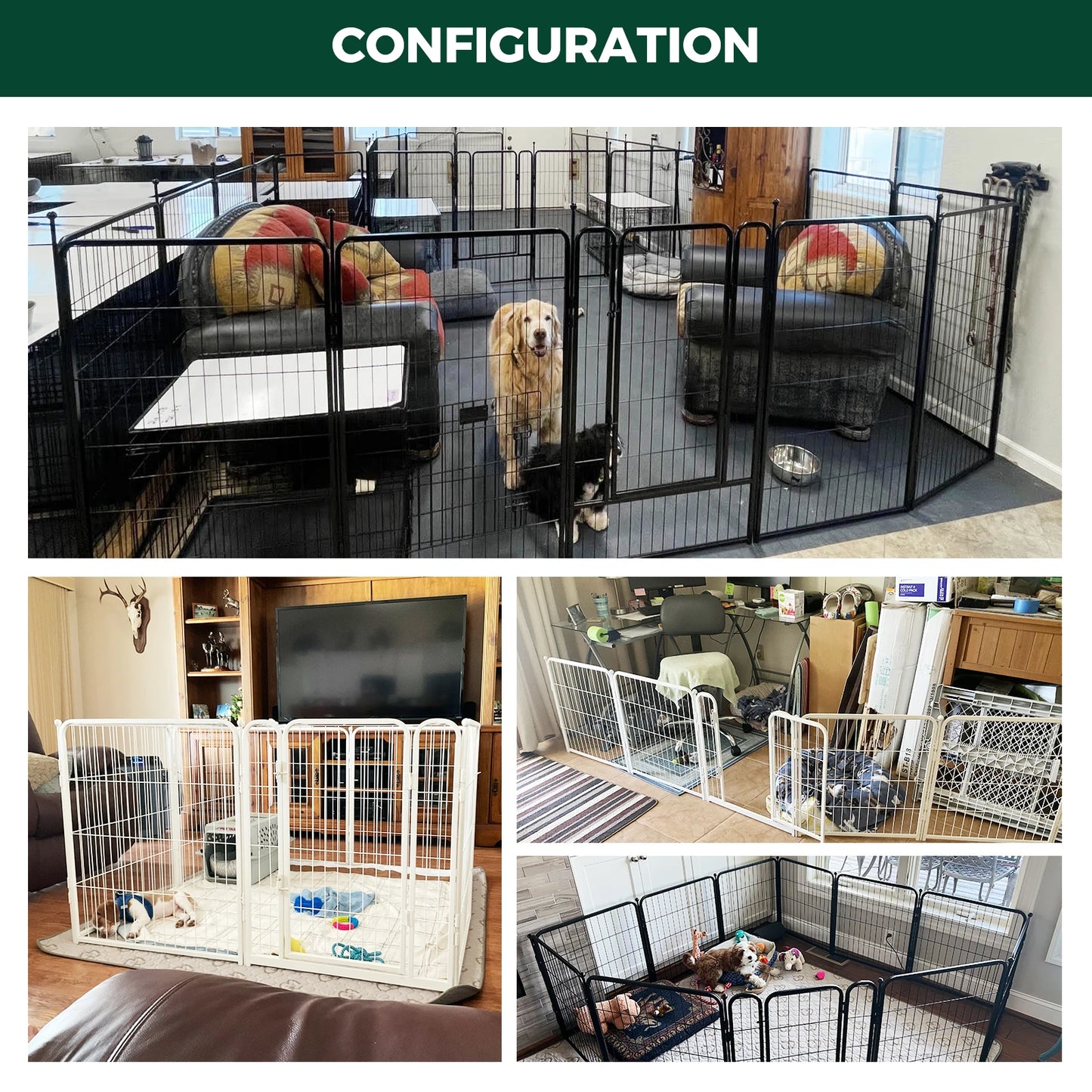 FXW Homeplus Indoor Dog Playpen - Stress-Free and Safe Play