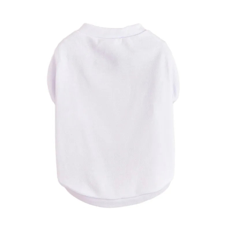 Breathable Dog T-shirt Solid Comfortable Thin Vest for Yorkshire Terrier Cute Summer Pet Clothes Dog Vest Pet Supplies