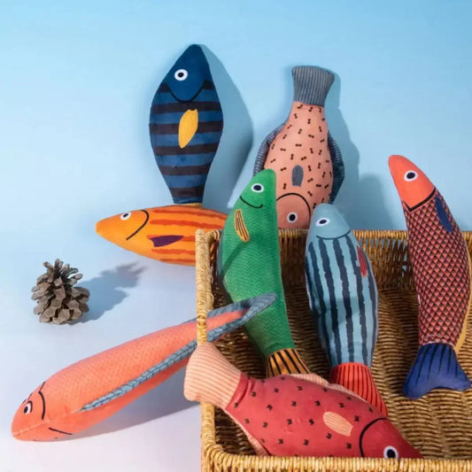 Simulation Fish Interactive Chew Toy for Cat, Catnip Toys, Pillow Toys for Kitty, Various styles，cute. Durable, premium