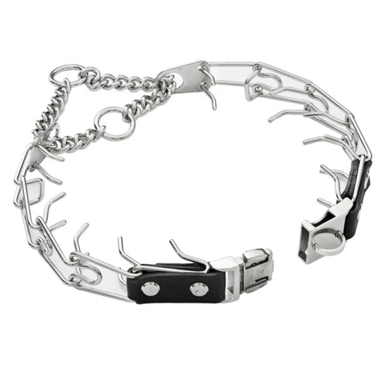 Adjustable Dog Training Collar Pinch Collars Dog Prong Collar for Small Medium Large Dogs