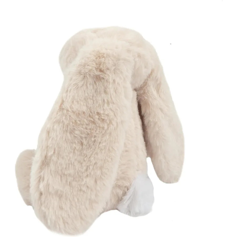 Interactive Bunny Buddy Dog Toy with Crinkle and Squeaky Features for Small and Medium Breed Puppies or Dogs Cute Plush Interac