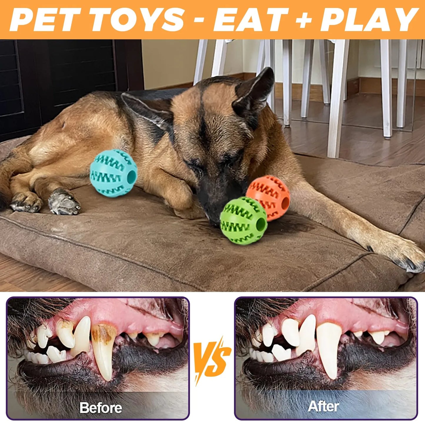 Prick Ball Watermelon Balls Teddy Puppy Decompression Elastic Rubber Ball Pet Teeth Cleaning Teeth Grinding Leakage Ball Dog Toy