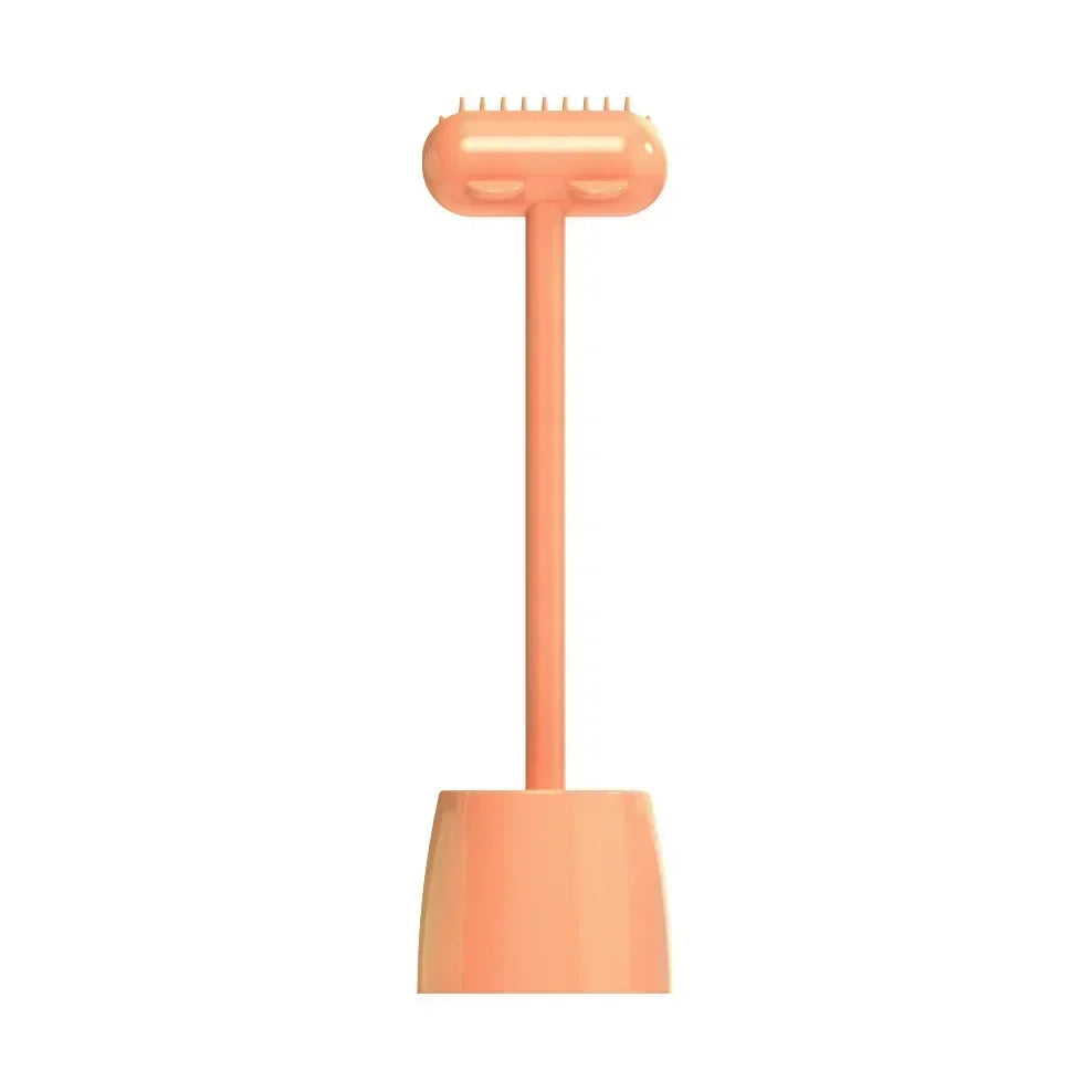 6 Colors Interactive Cat Massager Brush Toys Washable Puppy Cat Comb Remover Floating Hair Grooming Tool Cat Accessories Pet